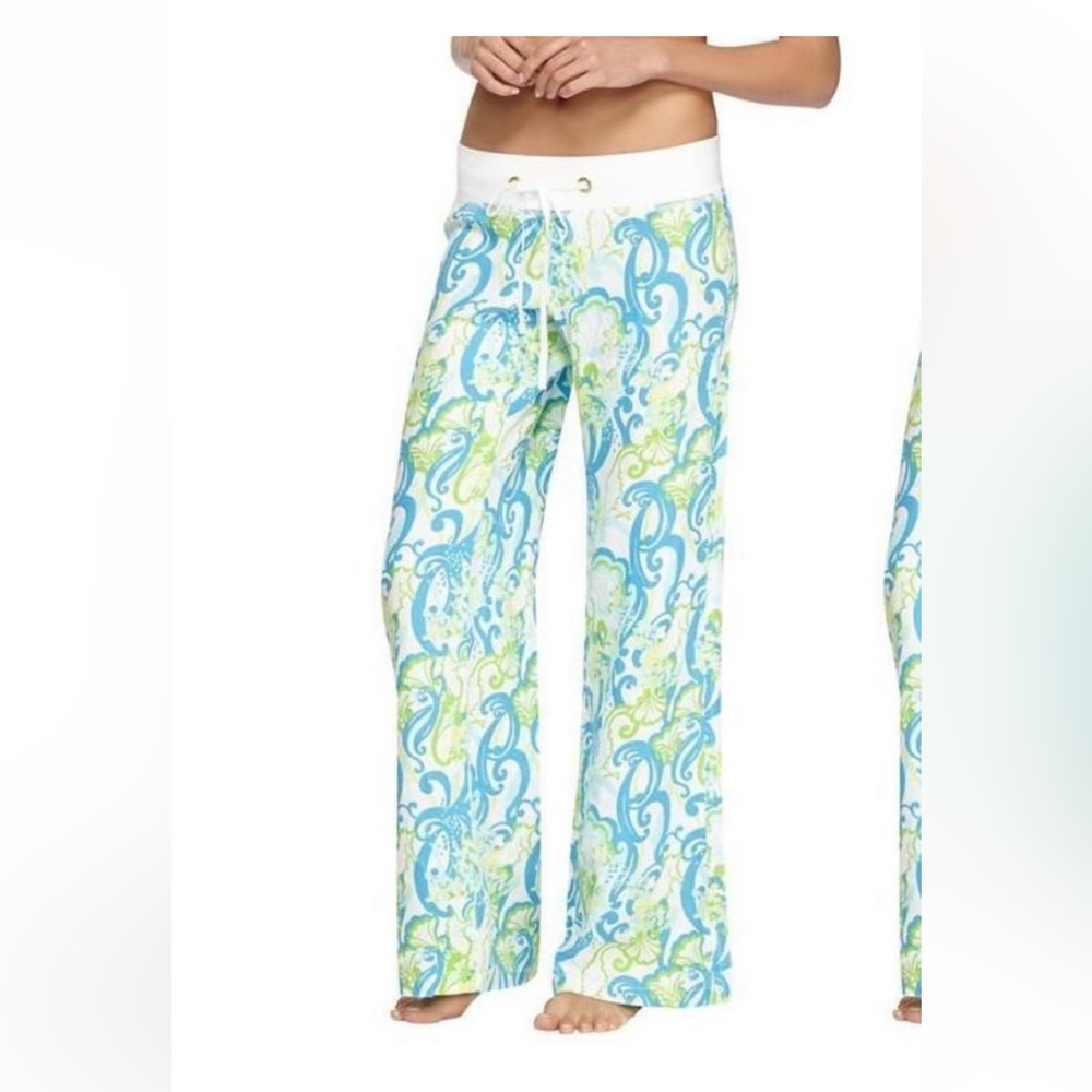 Lilly Pulitzer 100% Linen  Beach Pants S